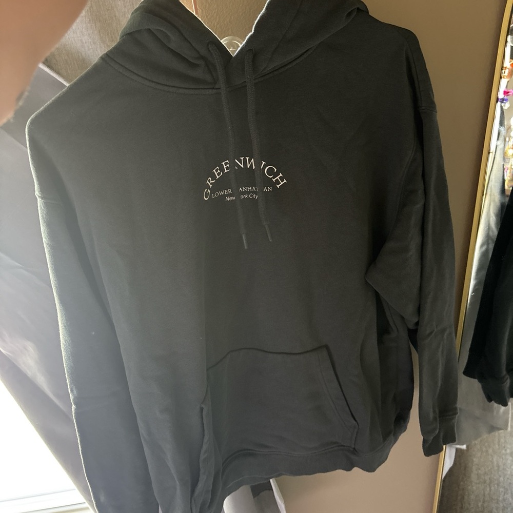 Dark Green Oversized Greenwich Hoodie